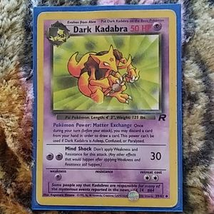 Dark Pokemon Card - Kadabra
